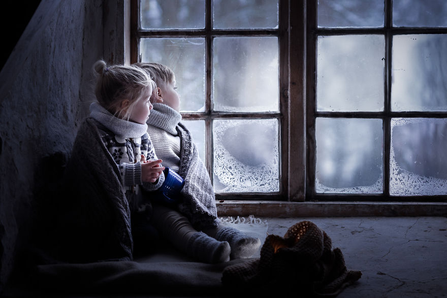 Korrö, Sweden- Taken In An Old Mill During Severe Swedish Winter