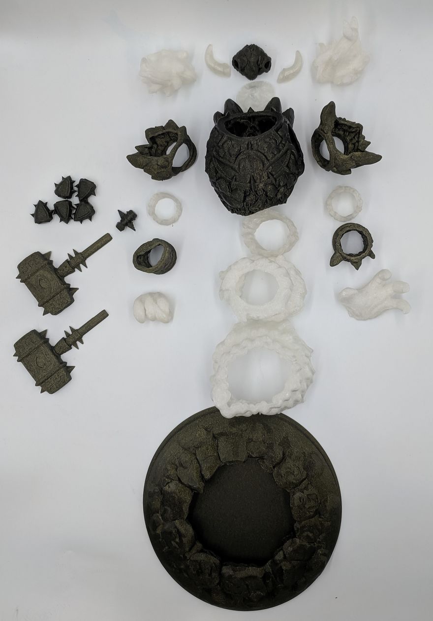 When This 3D Printed Lamp Lights Up It Really Gives The Room A WoW Factor