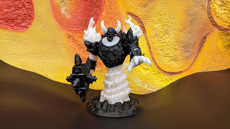 When This 3D Printed Lamp Lights Up It Really Gives The Room A WoW Factor When This 3D Printed Lamp Lights Up It Really Gives The Room A WoW Factor