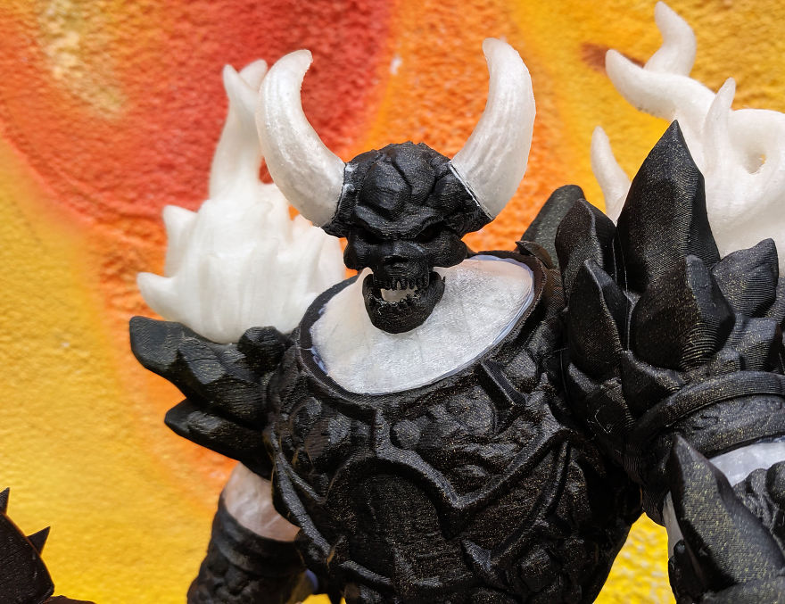 When This 3D Printed Lamp Lights Up It Really Gives The Room A WoW Factor When This 3D Printed Lamp Lights Up It Really Gives The Room A WoW Factor