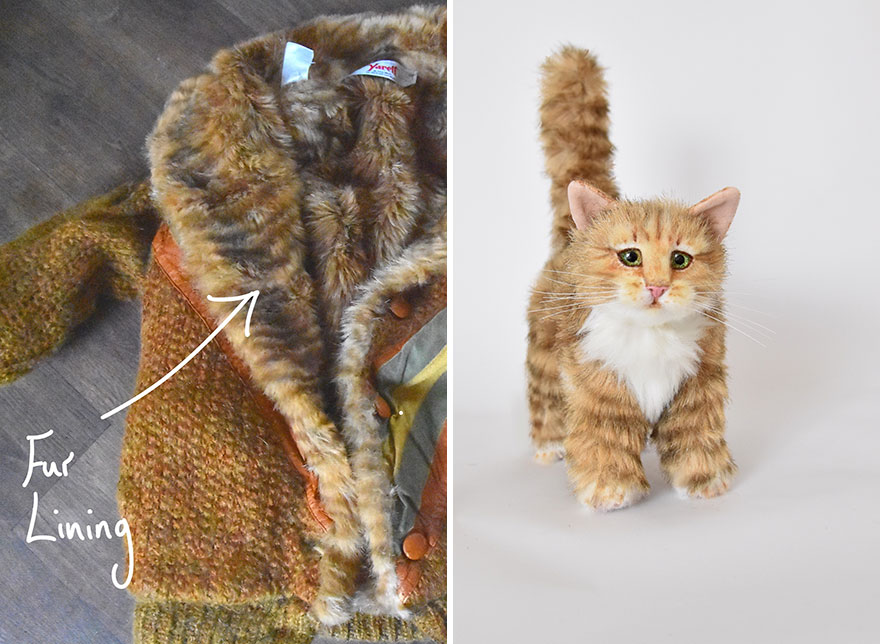 My 19 Life-Like Animal Creations From Upcycled Faux Fur Fabric My 19 Life-Like Animal Creations From Upcycled Faux Fur Fabric