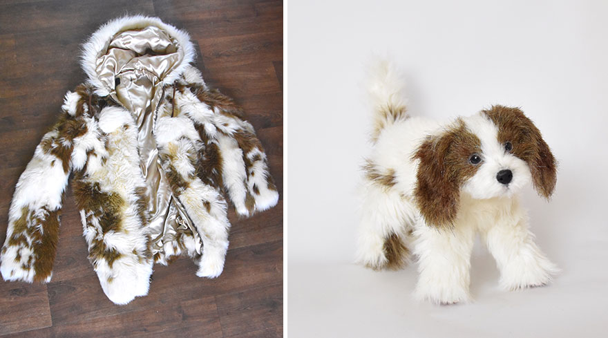 My 19 Life-Like Animal Creations From Upcycled Faux Fur Fabric
