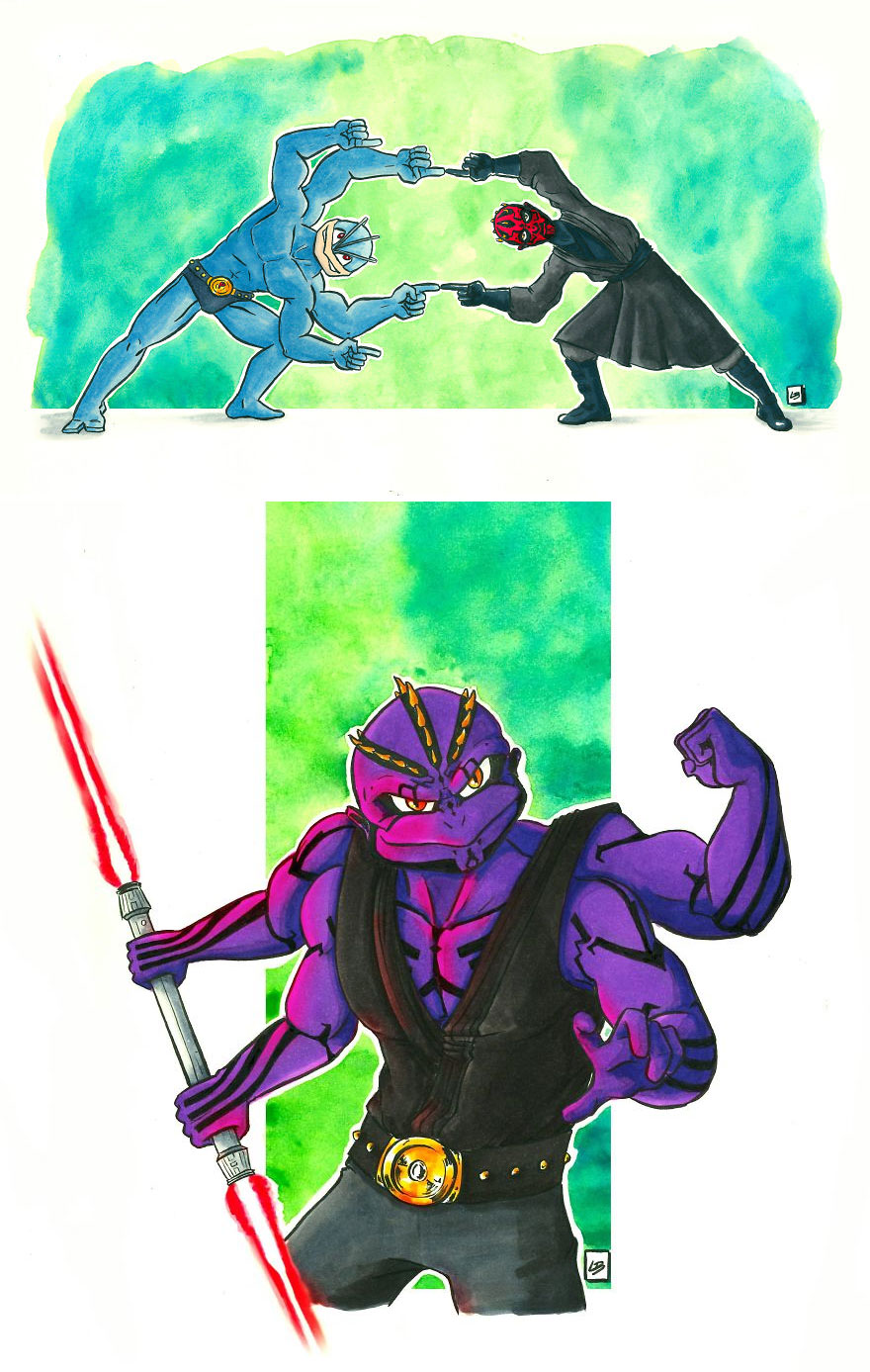 Machamp x Darth Maul