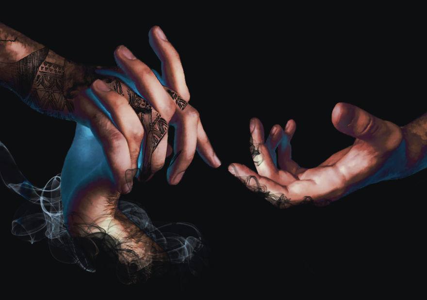 Ethereal Photoshop Manipulations Inspired By Renaissance Art.