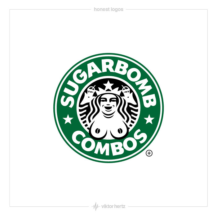 Honest Logos - I Remake Famous Logos And Give Them A More Truthful Meaning