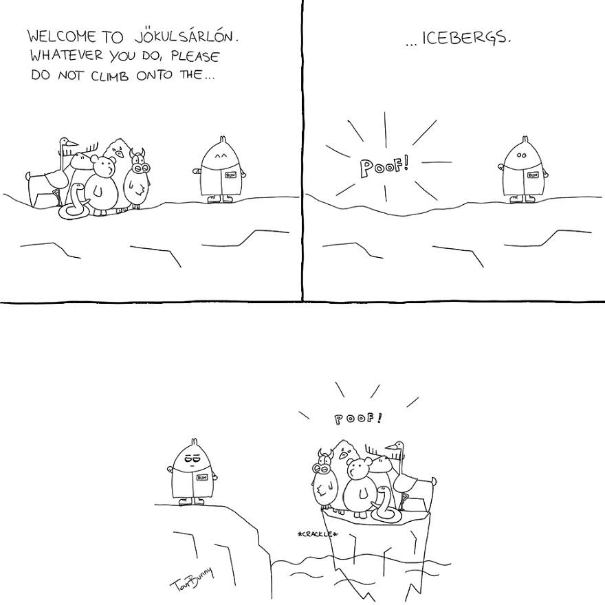 The Tourbunny - 15 Relatable Comics About Encounters With Horrible Tourists