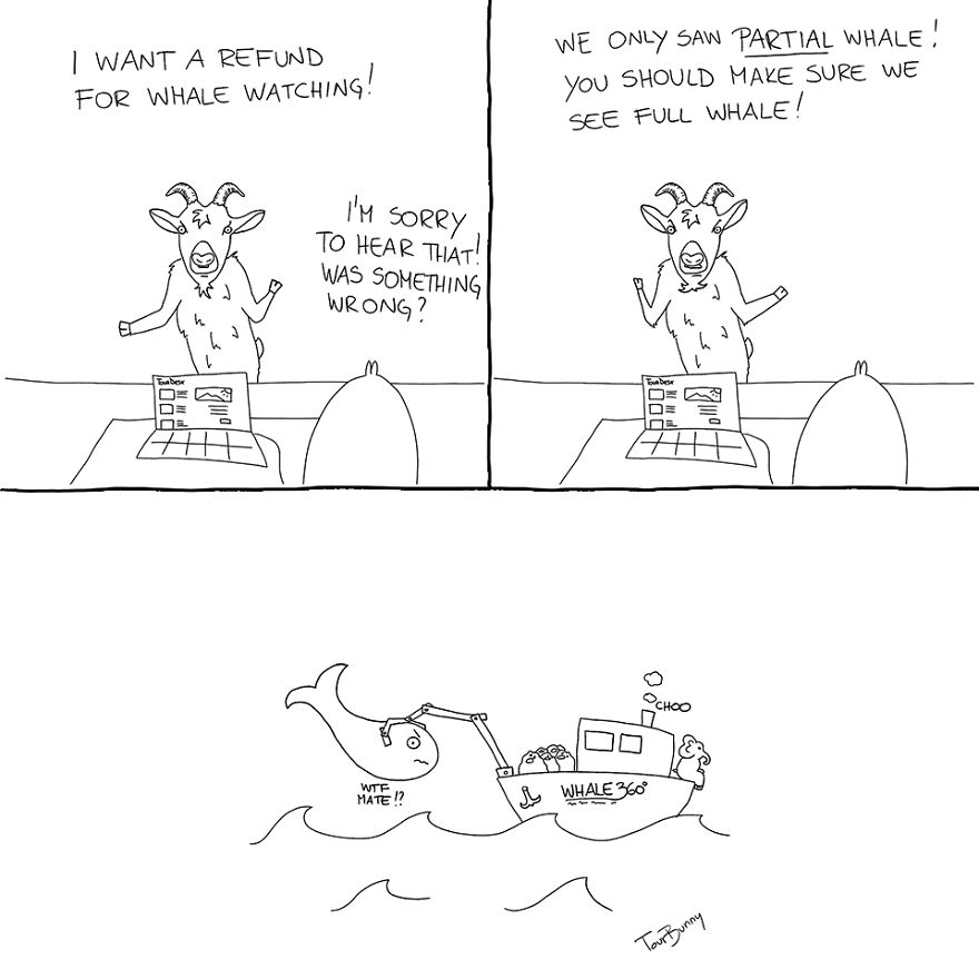 The Tourbunny - 15 Relatable Comics About Encounters With Horrible Tourists