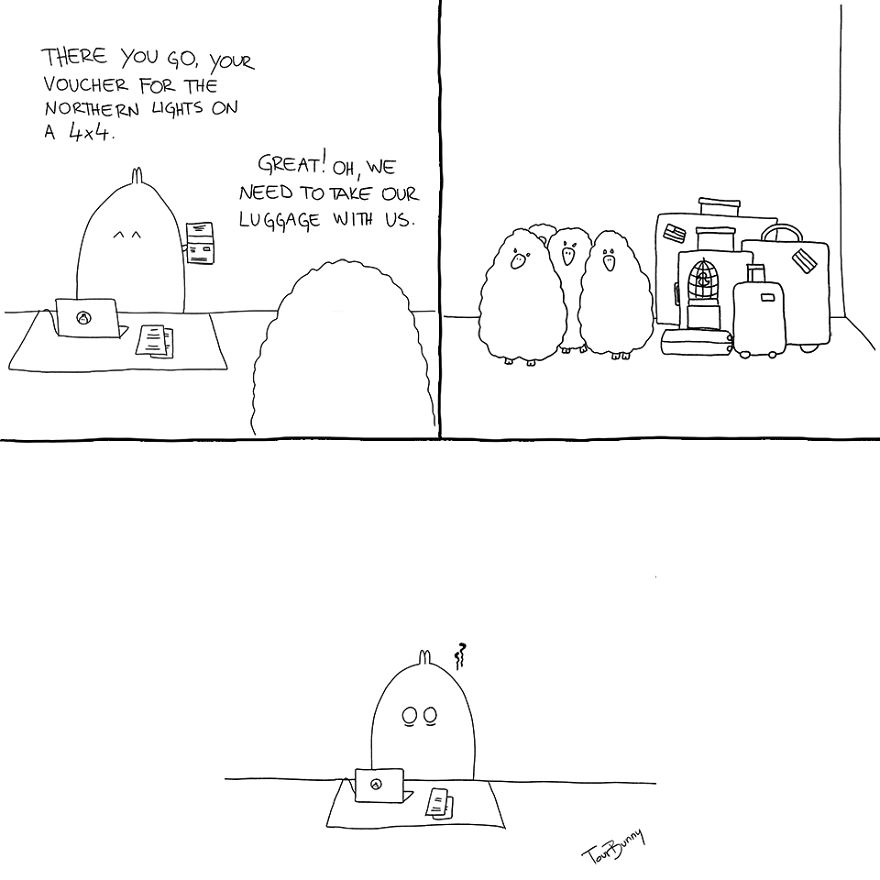 The Tourbunny - 15 Relatable Comics About Encounters With Horrible Tourists