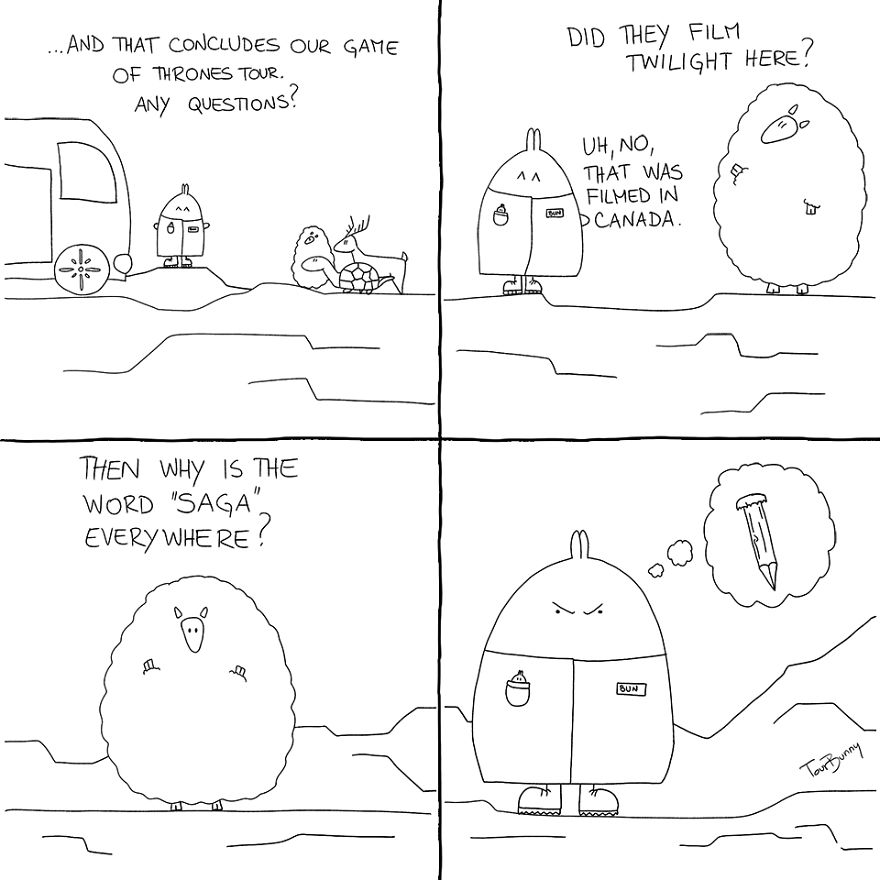 The Tourbunny - 15 Relatable Comics About Encounters With Horrible Tourists