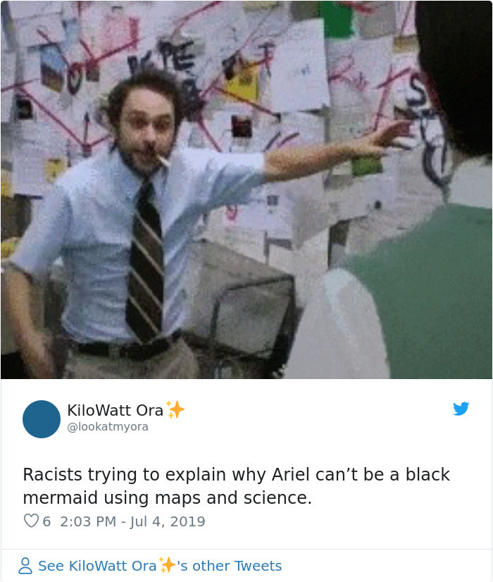 People Use 'Science' To Prove Disney Has To Change The Lead Actor Of The Little Mermaid 'Cause She Can't Be Black People Use 'Science' To Prove Disney Has To Change The Lead Actor Of The Little Mermaid 'Cause She Can't Be Black