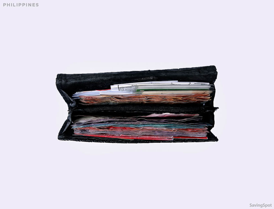 The Comparison Of 16 Wallets From Different People Around The World