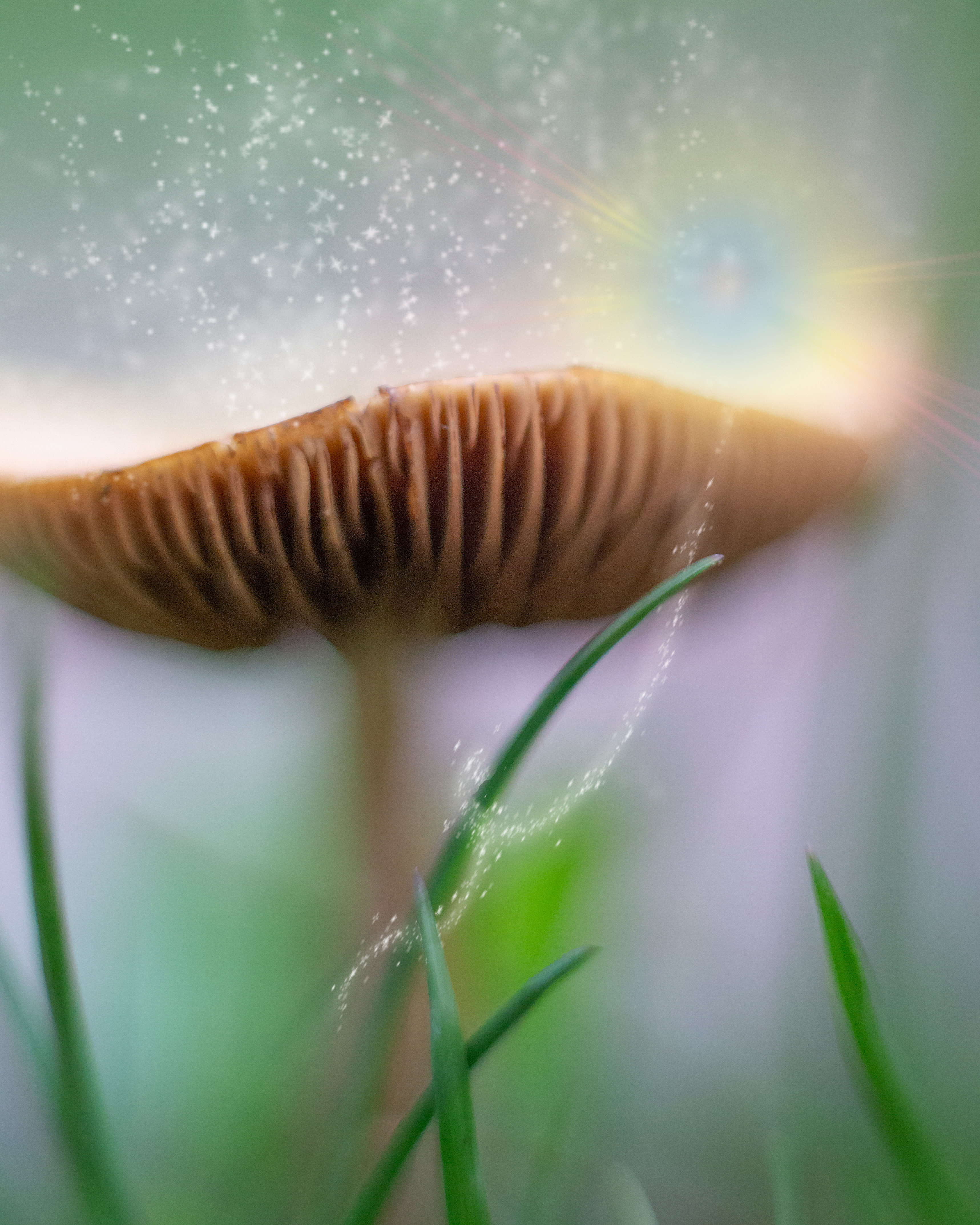 I Create Photography With What I Find In My Yard.