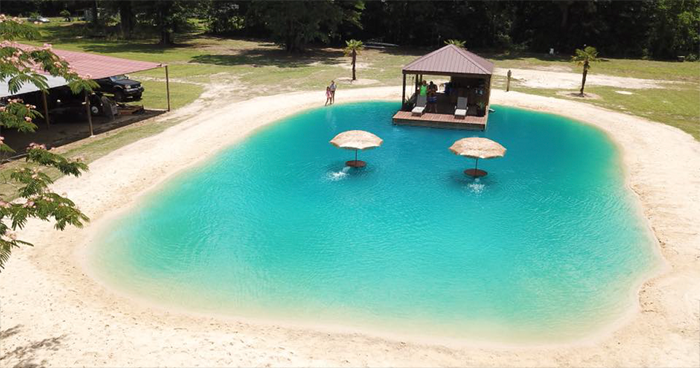 This Guy Came Up With A Plan To Turn Any Backyard Into A Beach