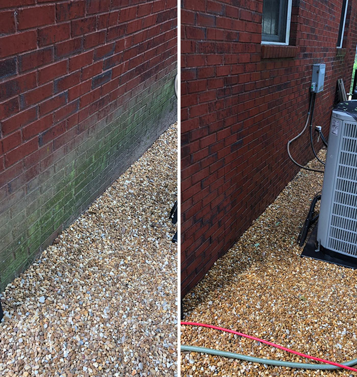 20 Years Of Moss And Grime Washed Away