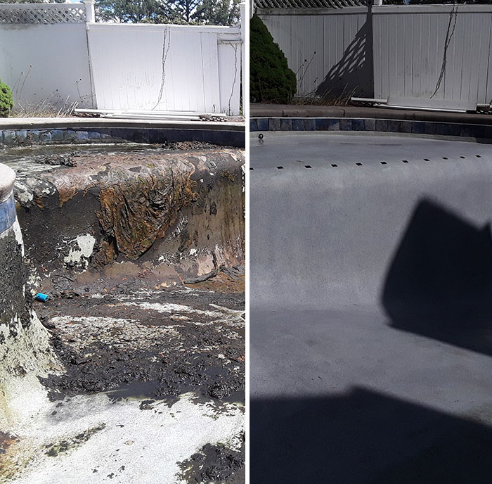 A Pool That Has Been Down For Two Years