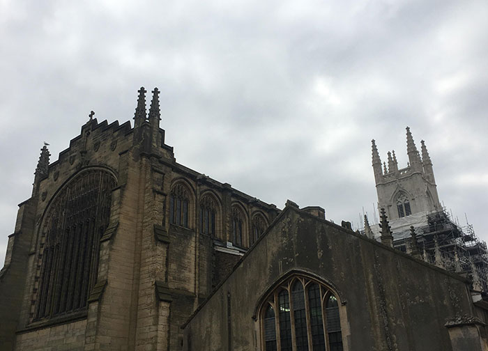 They’ve Started Washing This Huge Church In Brighton
