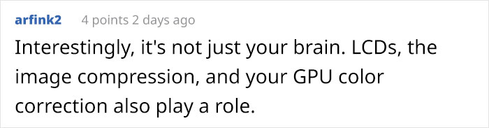 Black And White Photo Shows How An Optical Illusion Can Trick Our Brain Into Coloring It