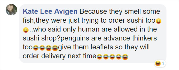 Police Remove Rogue Penguins From A Sushi Shop, Have To Return After They Come Back Police Remove Rogue Penguins From A Sushi Shop, Have To Return After They Come Back