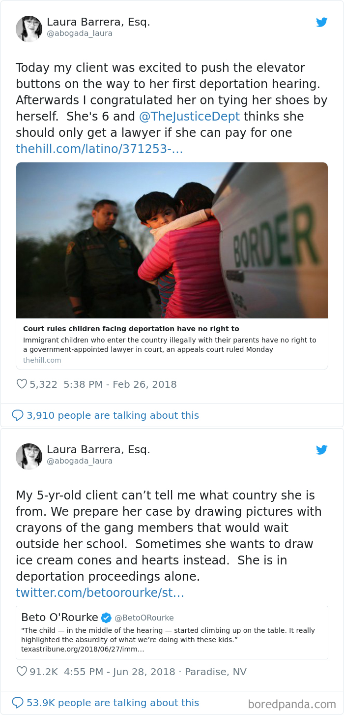 "Today My Client Was Excited To Push The Elevator Buttons On The Way To Her First Deportation Hearing"