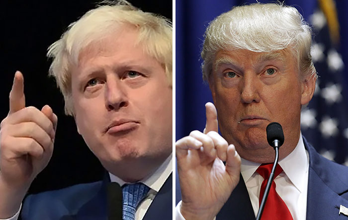 People Put Trump And Boris Johnson Side By Side, And The Resemblance Is Uncanny (9 Pics)