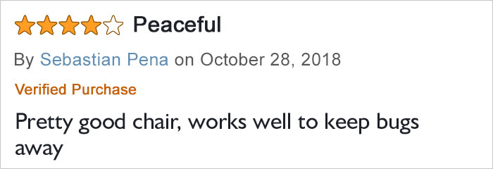 Amazon Is Selling This Canopy Chair That Protects You From Bugs