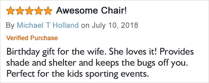 Amazon Is Selling This Canopy Chair That Protects You From Bugs