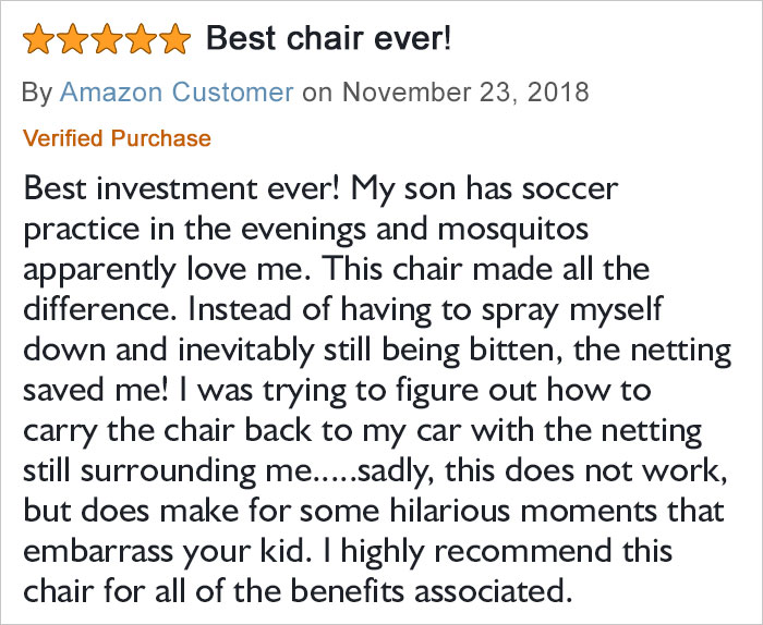 Amazon Is Selling This Canopy Chair That Protects You From Bugs Amazon Is Selling This Canopy Chair That Protects You From Bugs