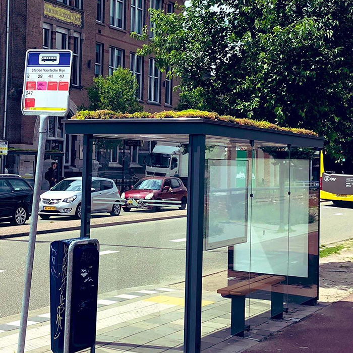 The Netherlands Turns 316 Bus Stops Into Bee Stops