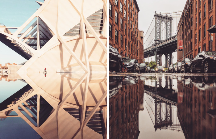 I Continue To Travel To Parallel Worlds Of Puddles And Perspective With My Smartphone To Capture The World Differently