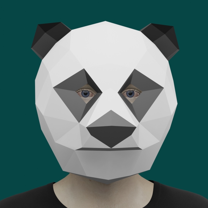 I Make Papercraft Masks