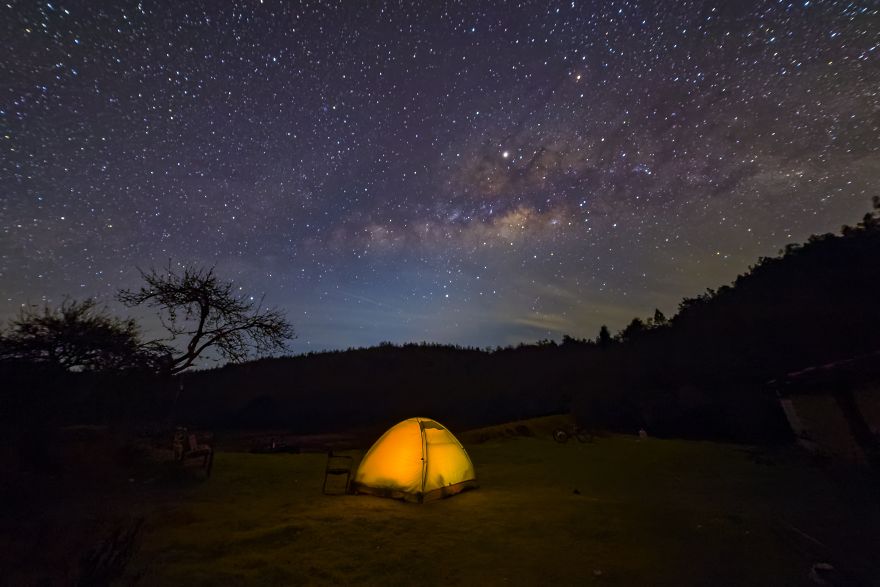 Camping Under The Stars