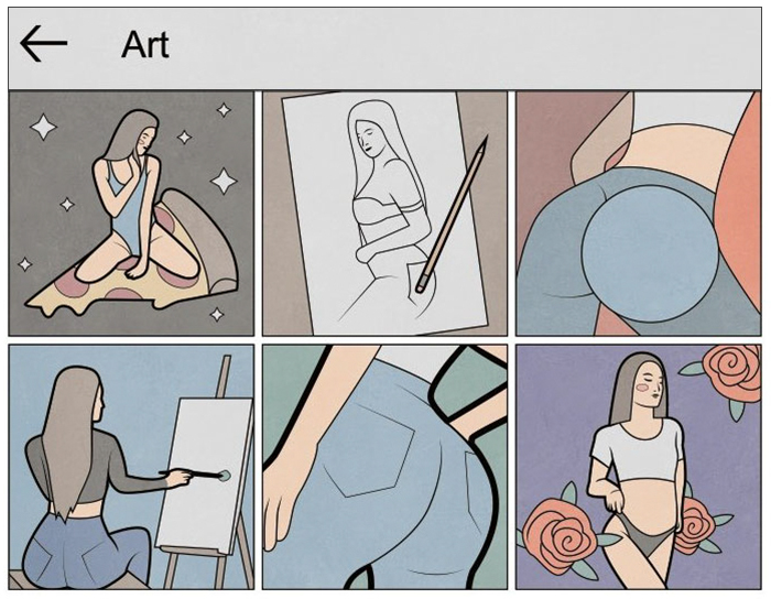 Russian Artist Sums Up What Instagram Is All About (6 Pics)