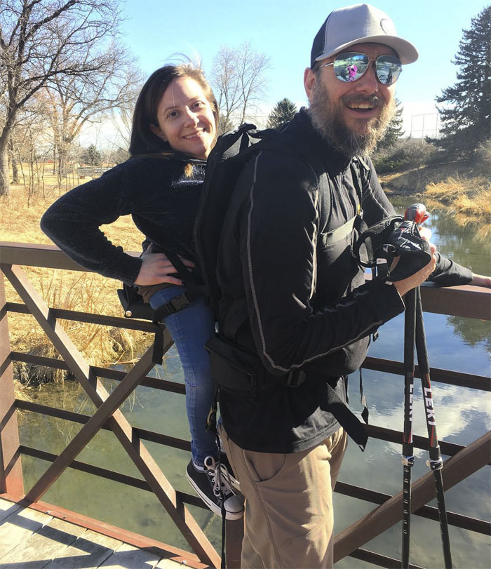 Woman Who Cannot Walk Forms A Duo With A Blind Man So They Could Go Hiking Together: 'He's The Legs, I'm The Eyes'