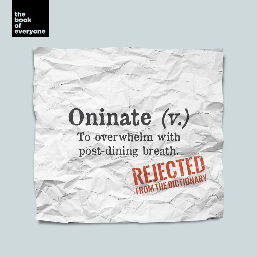 28 Words That Were Rejected From The Oxford English Dictionary