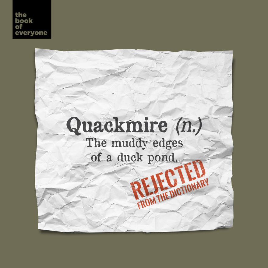 28 Words That Were Rejected From The Oxford English Dictionary