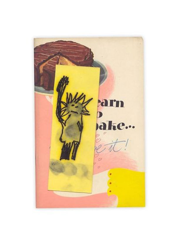 Homemade Laminated Bookmark Featuring The Statue Of Liberty. Found In "Learn To Bake... You'll Love It!"