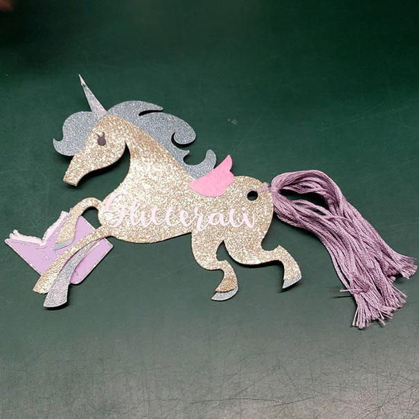 This Is By Far The Sparkliest Forgotten Bookmark We've Seen