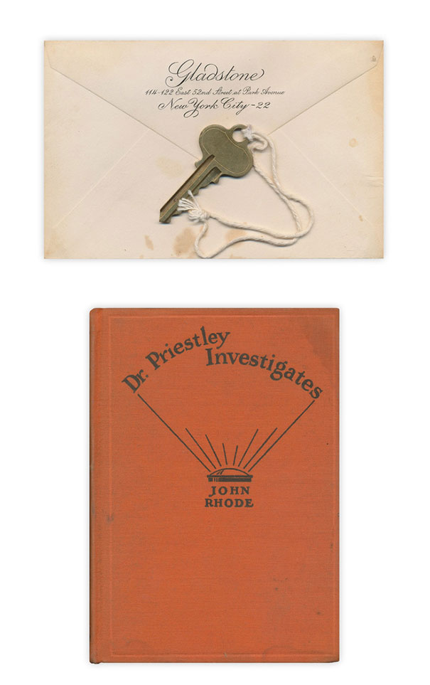 One Key, Tied To A String. Found In A Sealed Envelope From The Gladstone Hotel In New York City