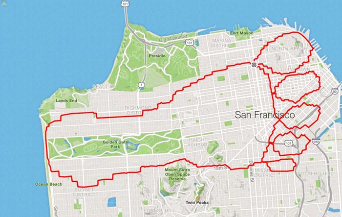 Runner Uses The Streets As His Canvas, Maps Out Artistic Designs With His Routes (31 Pics) Runner Uses The Streets As His Canvas, Maps Out Artistic Designs With His Routes (31 Pics)