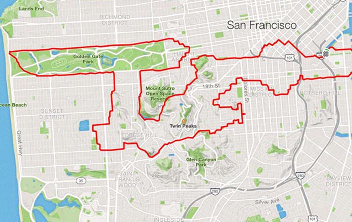 Runner Uses The Streets As His Canvas, Maps Out Artistic Designs With His Routes (31 Pics) Runner Uses The Streets As His Canvas, Maps Out Artistic Designs With His Routes (31 Pics)