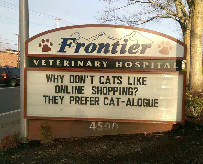 Funny Vet Clinics Signs About Cats Funny-Cat-Veterinary-Clinic-Signs