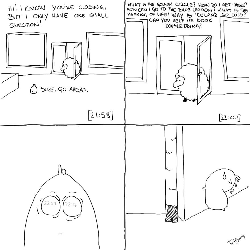 The Tourbunny - 15 Relatable Comics About Encounters With Horrible Tourists