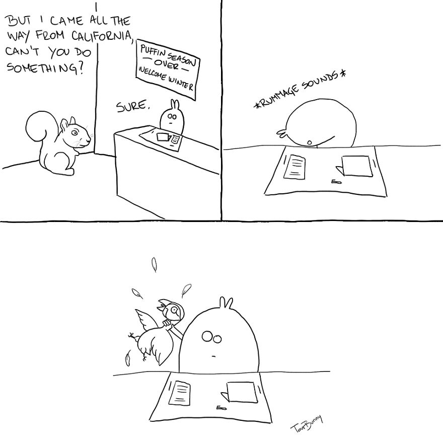 The Tourbunny - 15 Relatable Comics About Encounters With Horrible Tourists