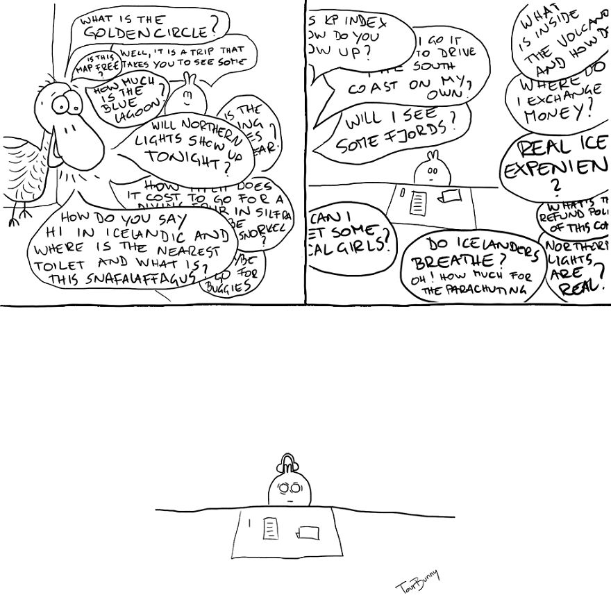 The Tourbunny - 15 Relatable Comics About Encounters With Horrible Tourists