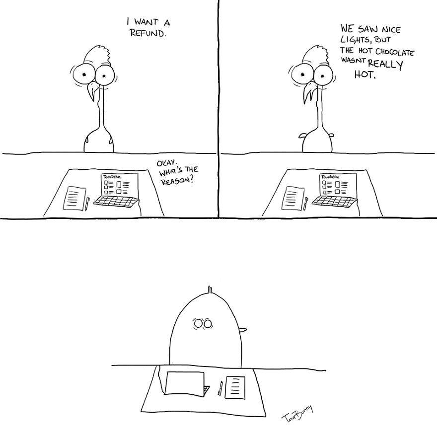 The Tourbunny - 15 Relatable Comics About Encounters With Horrible Tourists