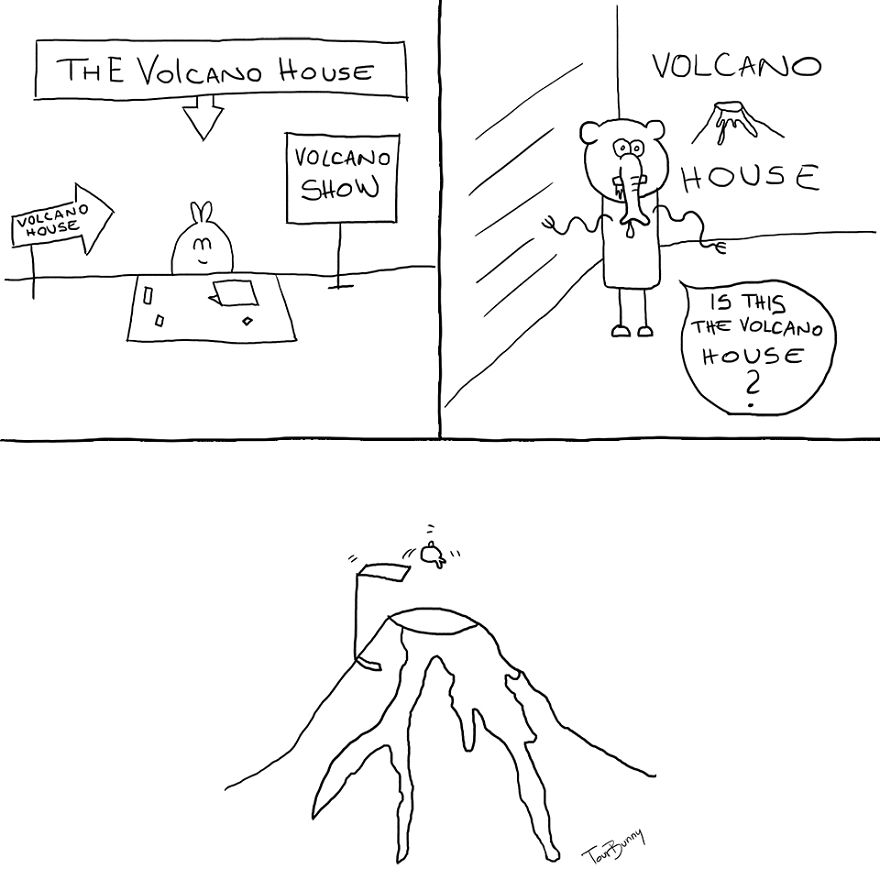 The Tourbunny - 15 Relatable Comics About Encounters With Horrible Tourists