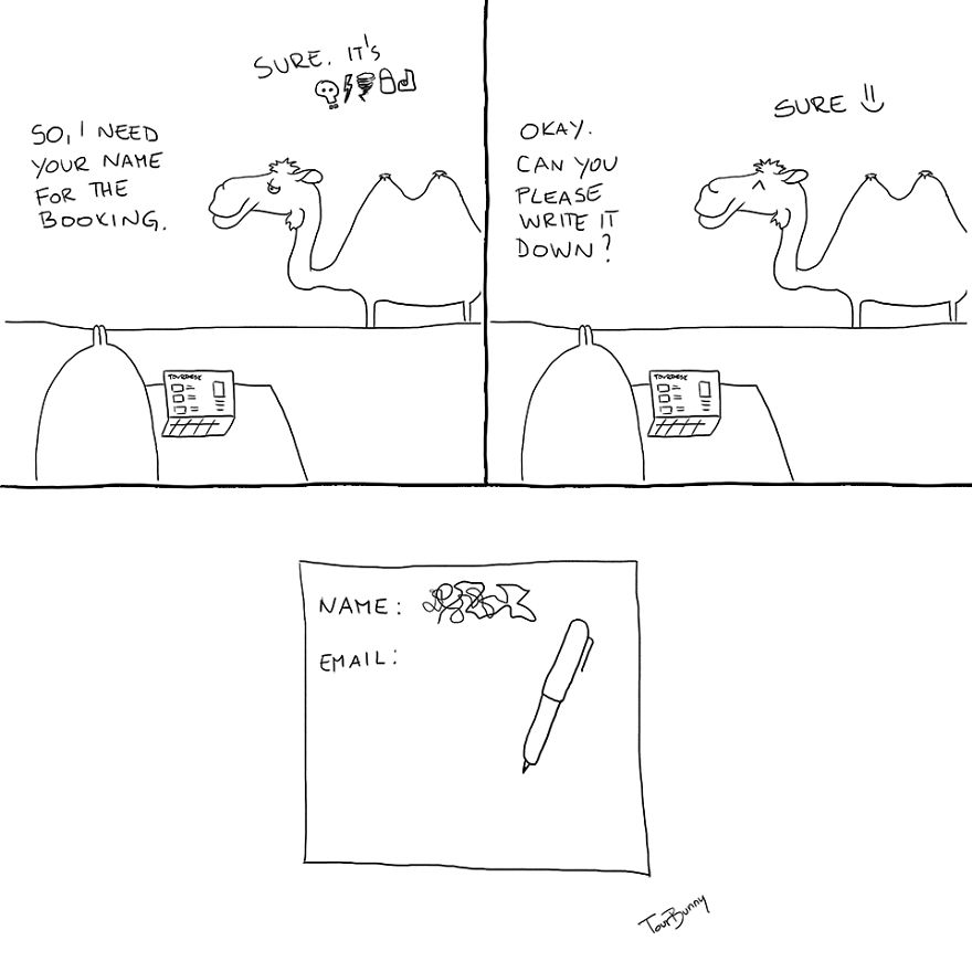 The Tourbunny - 15 Relatable Comics About Encounters With Horrible Tourists