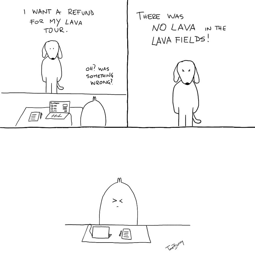 The Tourbunny - 15 Relatable Comics About Encounters With Horrible Tourists