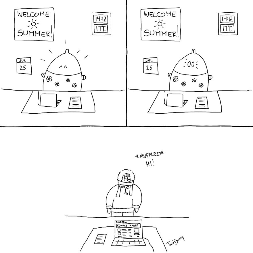 The Tourbunny - 15 Relatable Comics About Encounters With Horrible Tourists