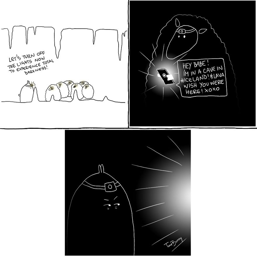 The Tourbunny - 15 Relatable Comics About Encounters With Horrible Tourists